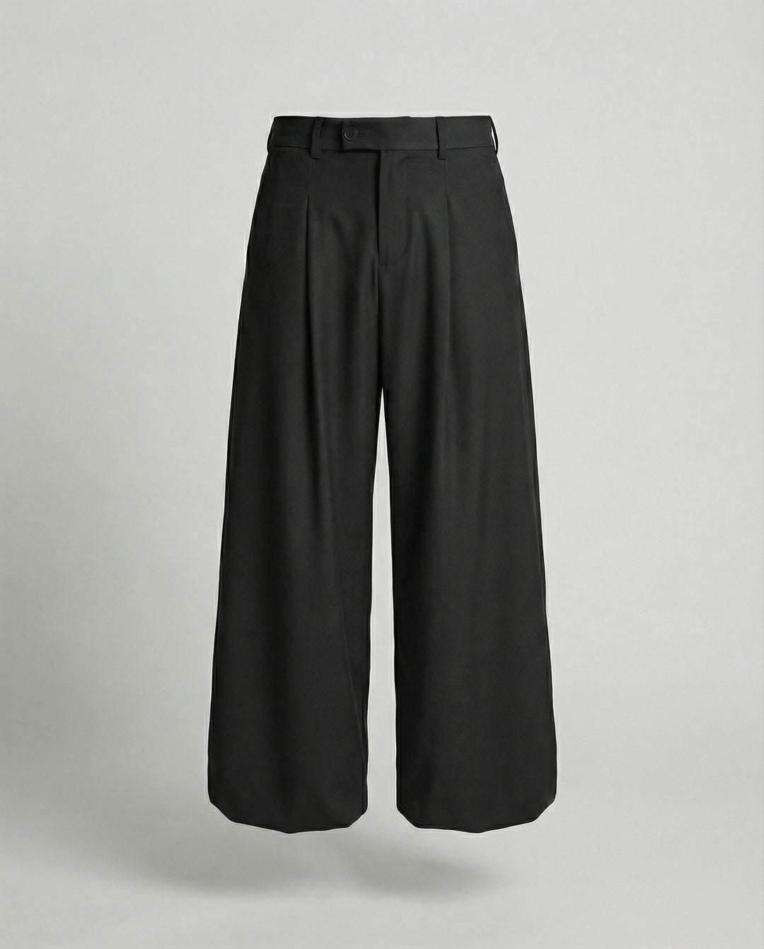 Lockere Oversize Herren Stoffhose Casual Streetwear Weites Bein Unisex