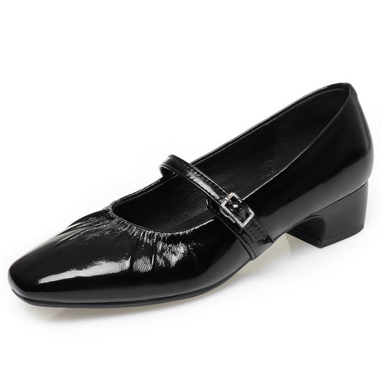 Damen Slingpumps mit elastischem Rüschendesign R&B