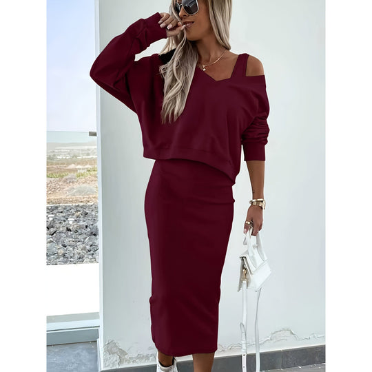 Damen Kurzarm-Overall mit Rüschendetails und Bindegürtel R&B