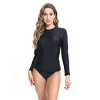 Damen UV-Schutz Langarm Rashguard R&B