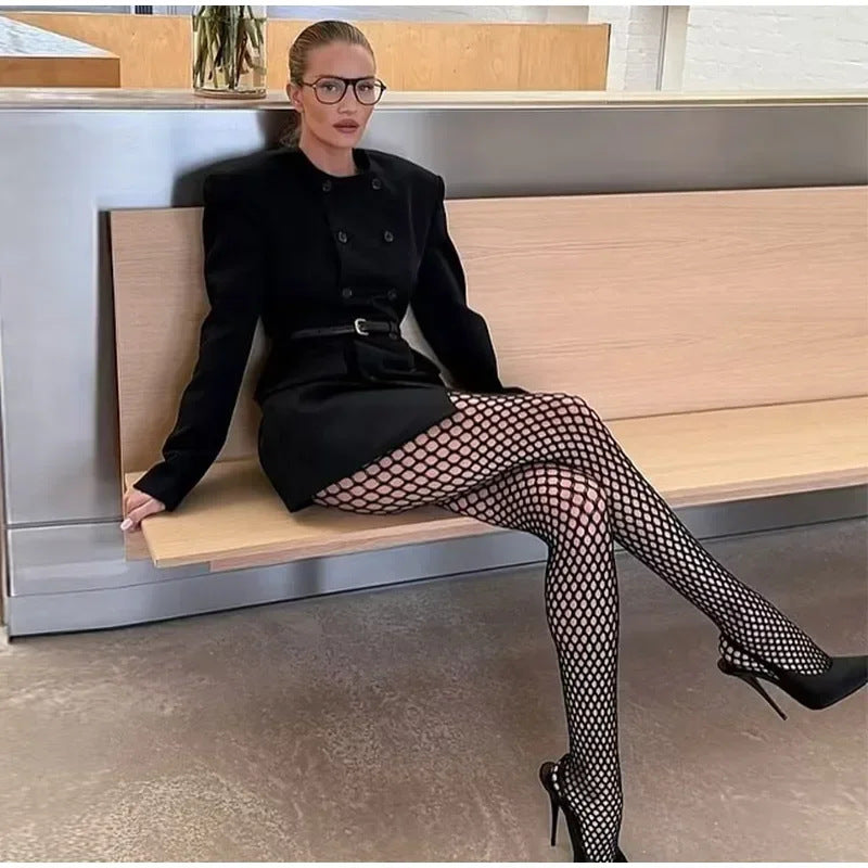 Damen Eleganter Tailored Blazer mit schickem Doppelkknopfverschluss R&B