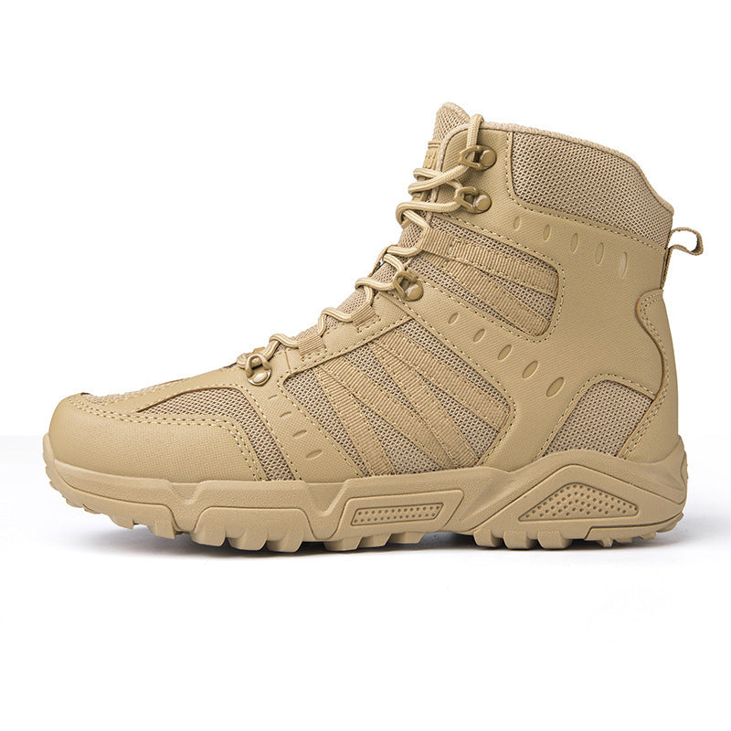 Damen Hochgeschlossene Outdoor-Wanderschuhe mit rutschfester Sohle und atmungsaktiver Membran