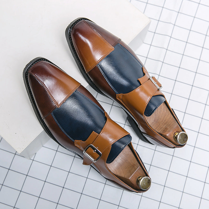 Herren Elegante Mokassins mit modischem Doppel-Monks-Design R&B