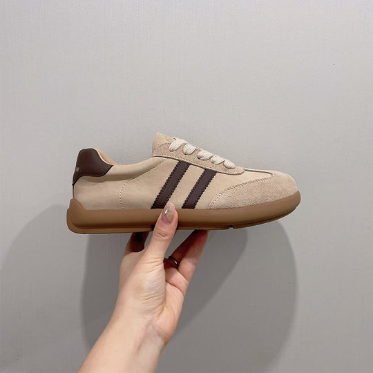 Damen Sportliche Sneaker aus hochwertigem Wildleder mit atmungsaktiver Konstruktion R&B