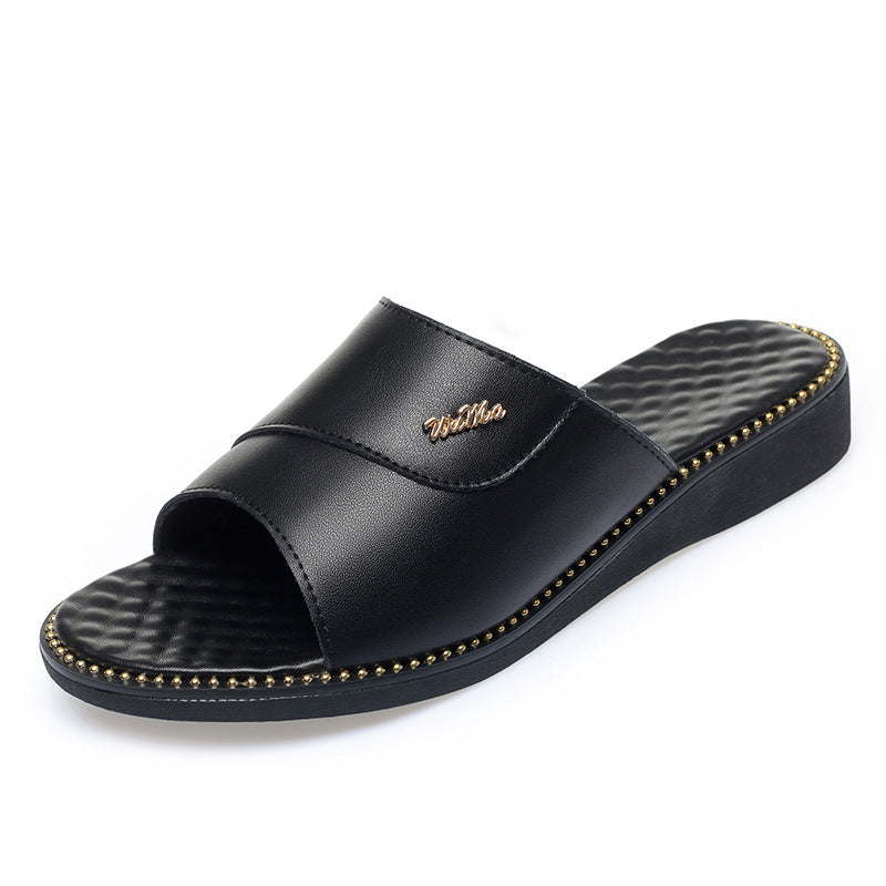 Damen Komfortable und stilvolle Slipper mit ergonomischem Fußbett R&B