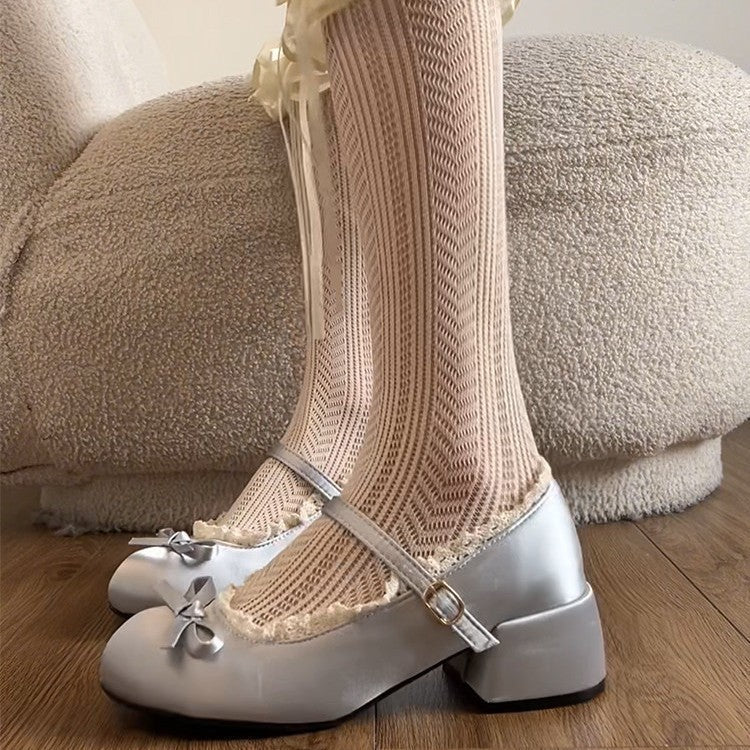 Damen Ballerinas mit verzierten Riemchen und Rüschendetails R&B