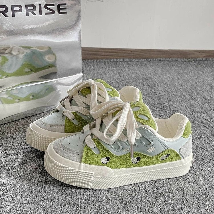 Damen Sportliche Sneaker mit modernen Akzenten und bequemer Dämpfung R&B