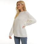 Damen Pullover mit strukturiertem Maschenmuster und bequemem Schnitt R&B