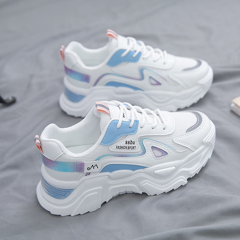 Damen Sportliche Sneakers mit atmungsaktivem Obermaterial und gepolsterter Sohle R&B