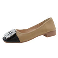 Damen Elegante Ballerinas mit funkelndem Schmuckdetail R&B