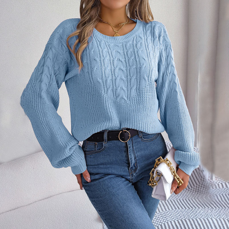 R&B | Zopfmuster Pullover aus Weichem Garn