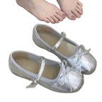 Damen Ballerinas mit dekorativem Riemchen und bequemem Fußbett R&B
