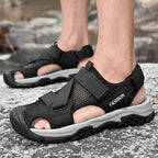 Damen Atmungsaktive Sport-Sandalen mit rutschfester Sohle und verstellbaren Riemen R&B
