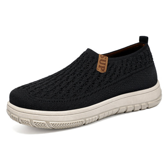 Damen Atmungsaktive Slip-On Freizeitschuhe mit elastischem Design R&B