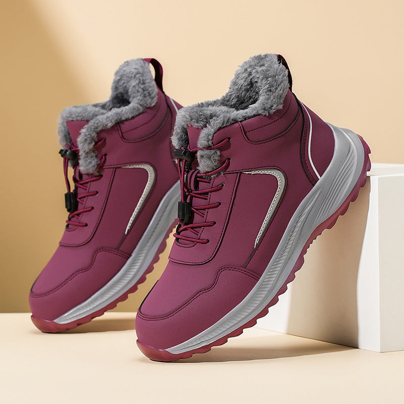 Damen Winterboots mit isolierendem Futter und wasserdichter Sohle R&B
