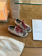 Damen Sportliche Sneakers im minimalistischen Design mit atmungsaktiver Obermaterialkombination