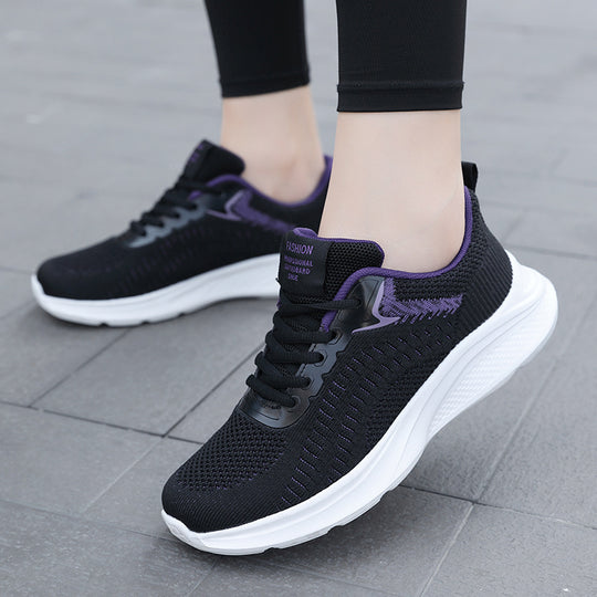 Damen Leichte und atmungsaktive Sportschuhe mit dämpfender Zwischensohle R&B