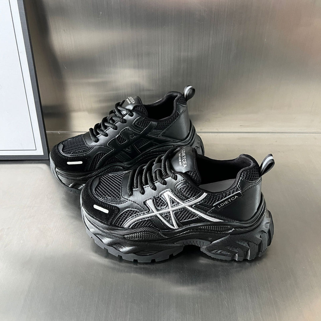 Damen Sportliche Lauf-Schuhe mit verstärkter Sohle und atmungsaktivem Mesh-R&B