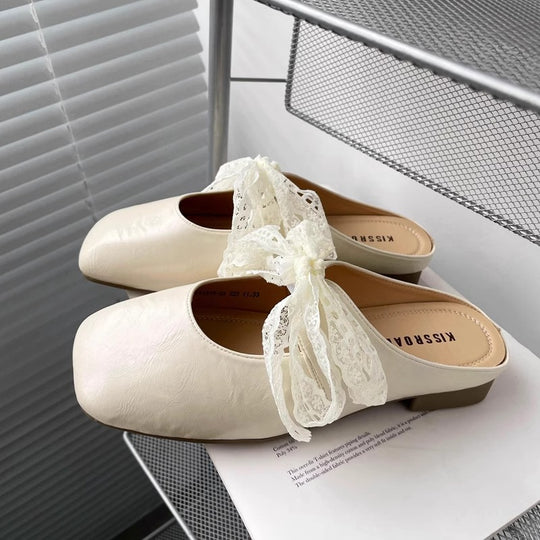 Damen eleganter Glücksbringer mit romantischem Schleifen-Detail R&B