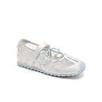 Damen Freizeitschuhe mit atmungsaktivem Netzdesign und verstellbarem Klettverschluss R&B