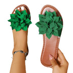 Damen Komfortable Sandalen mit floralem Dekor R&B