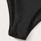 Damen minimalistischer Bikini-Hosen