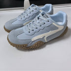 Damen Sportliche Sneakers mit atmungsaktiver Oberflächenstruktur und rutschfester Sohle