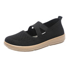 Damen Bequeme Slip-On City-Sneaker mit atmungsaktivem Obermaterial