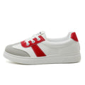 Damen Freizeit Sneakers mit modischem Farb- und Materialmix R&B