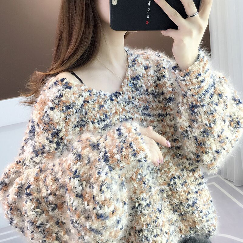 Damen Pullover im lässigen Strickstil R&B