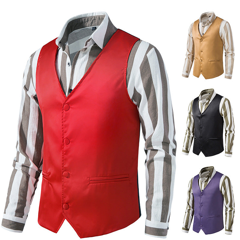 Herren elegante Weste im modernen Design