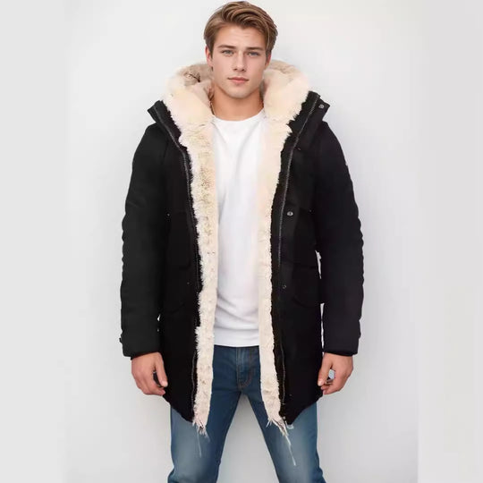 Damen Wickeljacke mit kuscheligem Innenfutter R&B