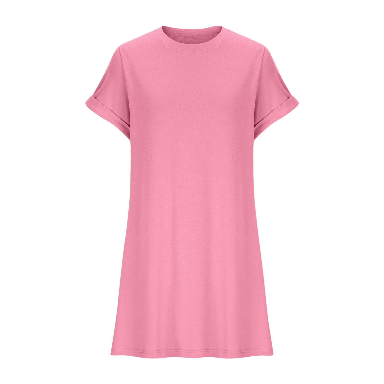 Damen lässiges T-Shirt Kleid mit praktischen Taschen R&B