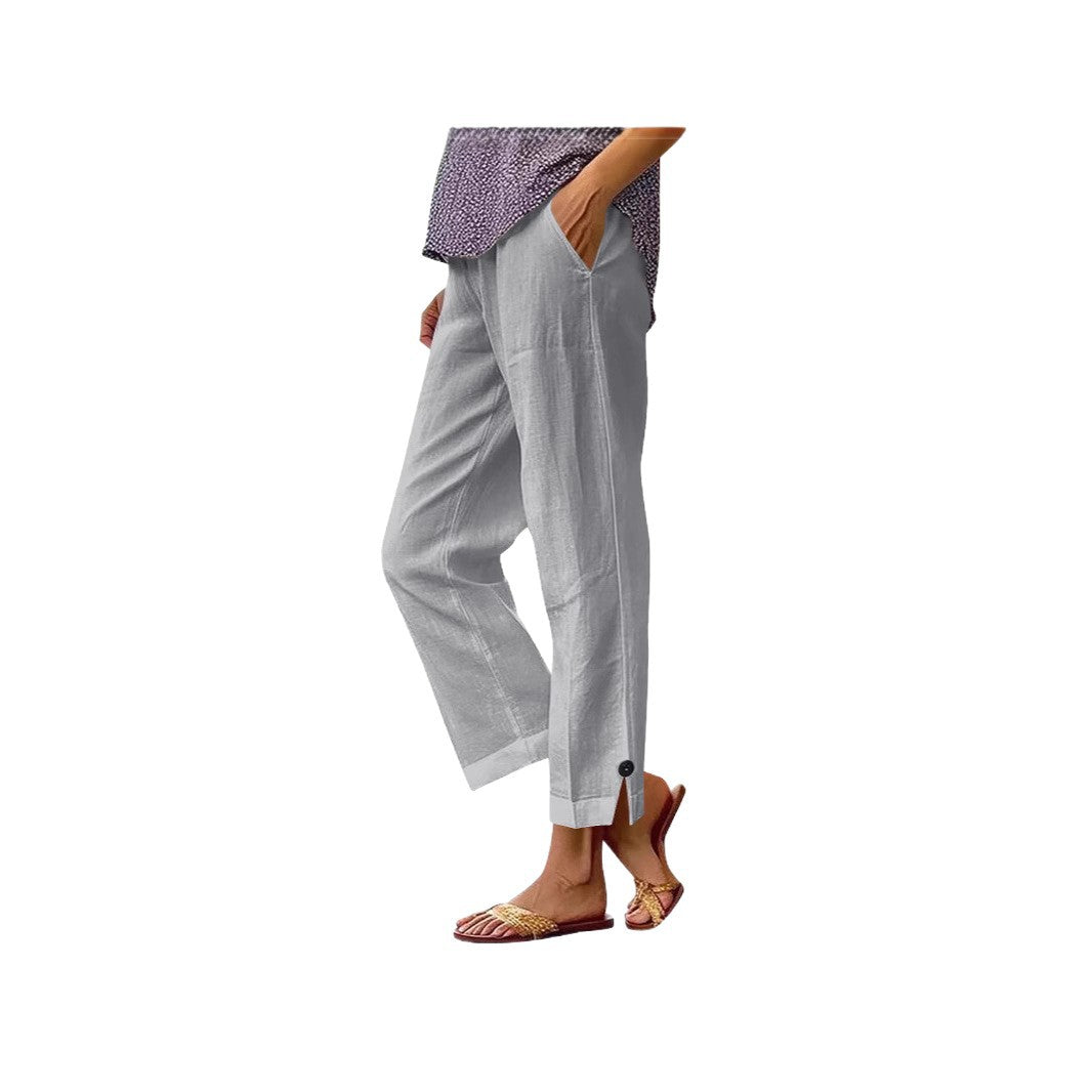 Damen Bequeme Sommerhose R&B
