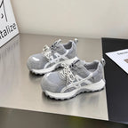 Damen Sportliche Sneakers mit atmungsaktiver Mesh-Oberfläche und robustem Sohlenprofil R&B