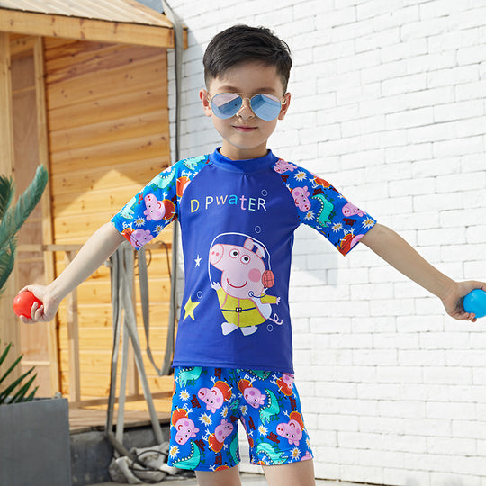 Jungen UV-Schutz Schwimmanzug R&B