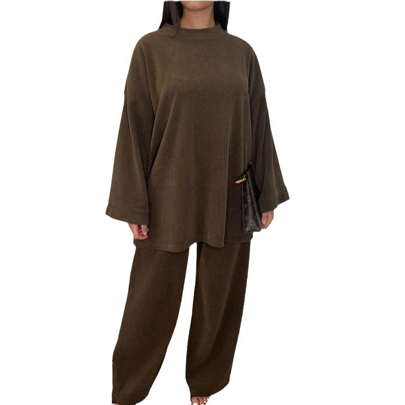 Damen Lässiger Strickanzug R&B
