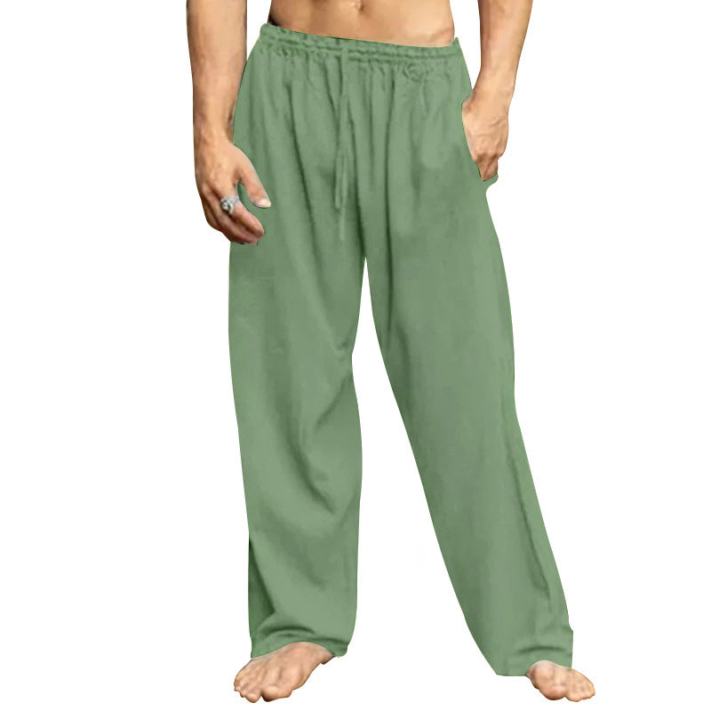 Herren entspannende Freizeithose mit elastischem Bund und praktischen Taschen R&B