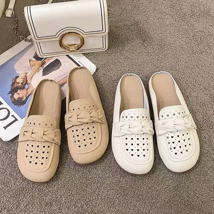 Damen Modische Clogs mit bequemem Knopfdetail