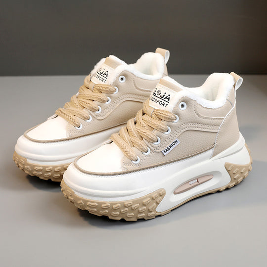 Damen Hohe Sneakers mit atmungsaktivem Innenfutter und rutschfester Sohle R&B
