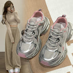 Damen Leichte Sport-Sneaker mit atmungsaktiven Mesh-Einsätzen und dämpfender Sohle R&B