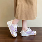 Damen Sportliche Sneaker im trendigen Netzdesign