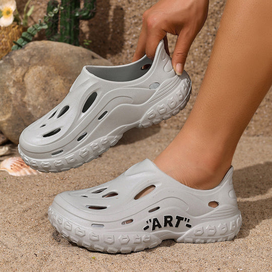 Damen Komfortable Clogs mit Luftlöchern R&B