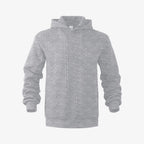 Herren nan Kapuzenpullover im Stricklook mit Zopfmuster und geripptem Saum R&B