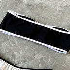 Damen Bandeau-Bikini mit Rüschendetails und elastischem Komfortbund R&B