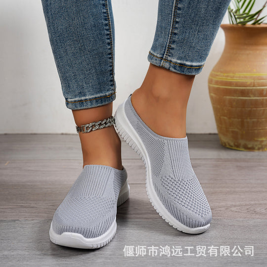 Damen Stretch-Freizeitschuhe mit rutschfester Sohle R&B