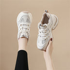 Damen Sportliche Chunky Sneakers mit Herz-Details und dämpfender Sohle R&B