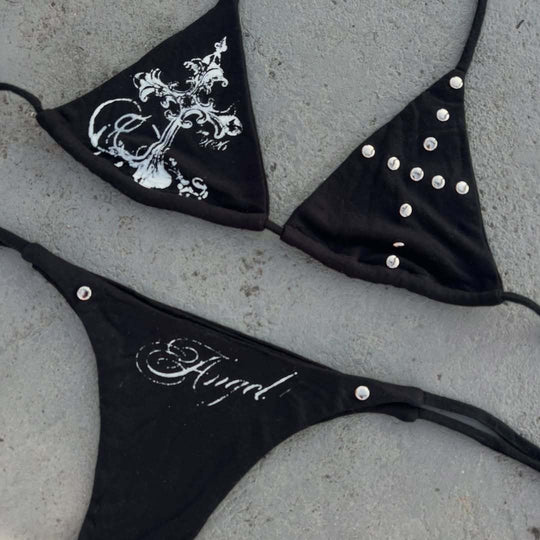 Damen Bikini-Set mit ausgefallenen Details und einzigartigen Akzenten R&B
