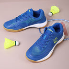 Damen Sportliche Badmintonschuhe mit rutschfester Sohle und atmungsaktiven Mesh-Einsätzen R&B