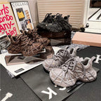 Damen modische Sneakers mit innovativem Textil-Design R&B